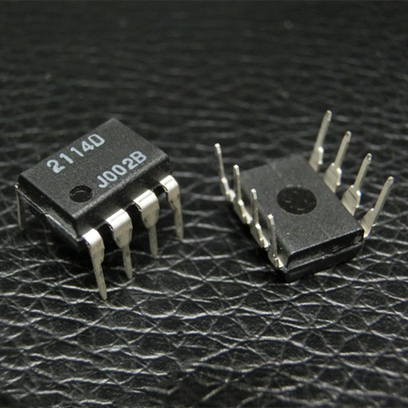 1 ชิ้น/ล็อต NJM2114D JRC2114D NJM2114 2114D 2114 DIP 8 ในสต็อก