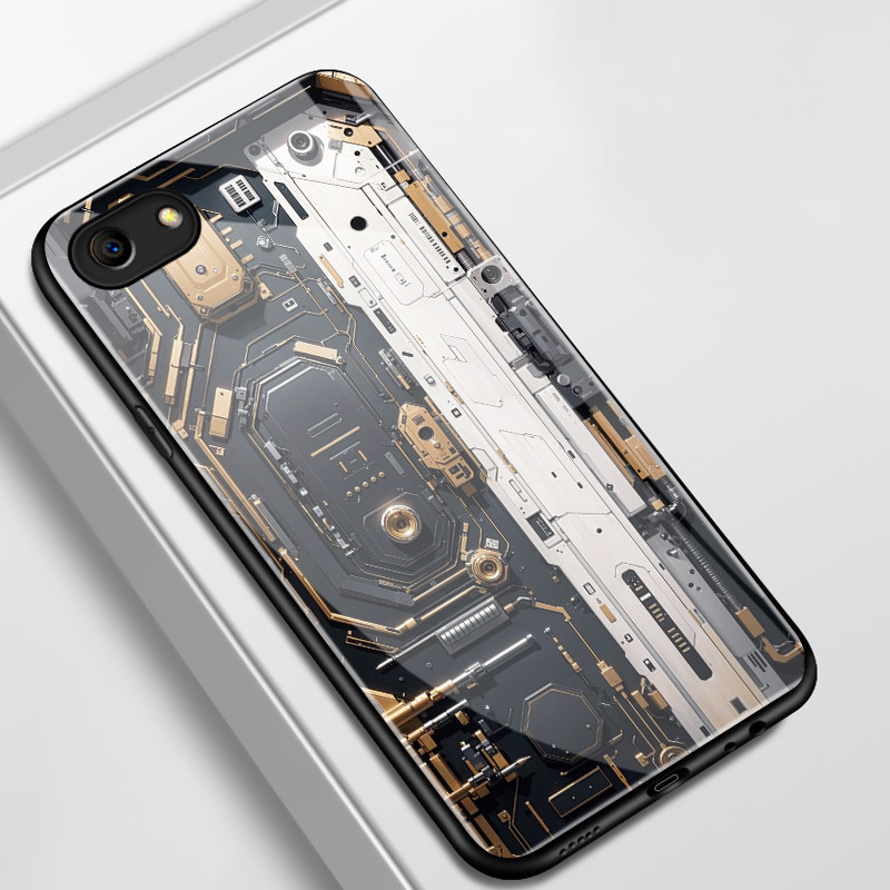 เคสสำหรับ OPPO A83 2018 A1 2018 เคสโทรศัพท์สร้างสรรค์เปลือกแก้วกันกระแทก