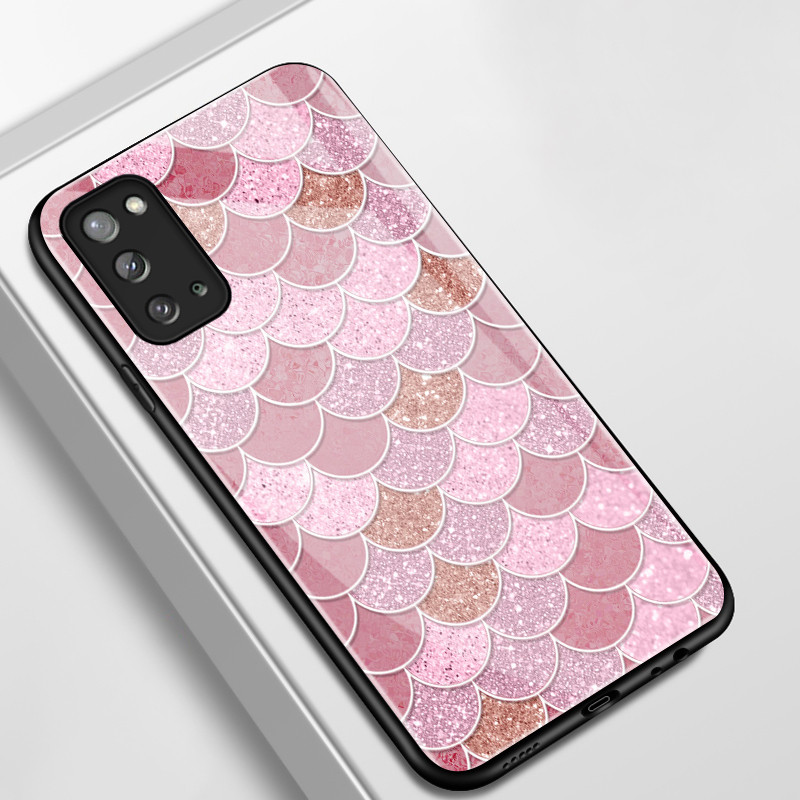 เคสสำหรับ Samsung Note 20 4G Note 20 5G Note 20 Ultra note 10 Plus Note 8 Note 9 เคสโทรศัพท์เปลือกแก้ว – โปรปัง