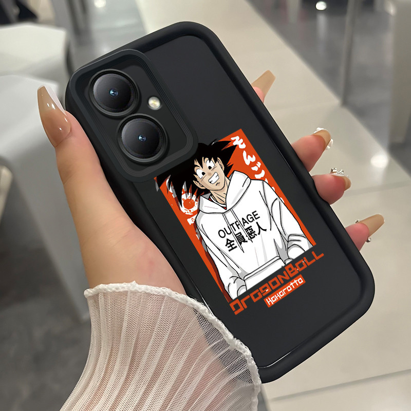 เคสสำหรับ VIVO Y27 Y36 4G Y36 5G Y27 5G Y77T Y27s Y35 Y35+ 5G เคสโทรศัพท์ตัวละครในอนิเมะสามสีซิลิโคนกันกระแทก