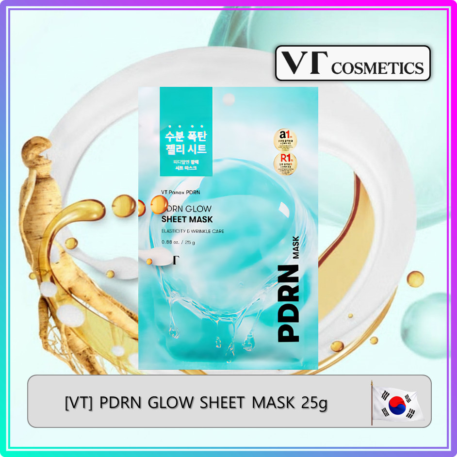 [VT] PDRN GLOW SHEET MASK 25g
