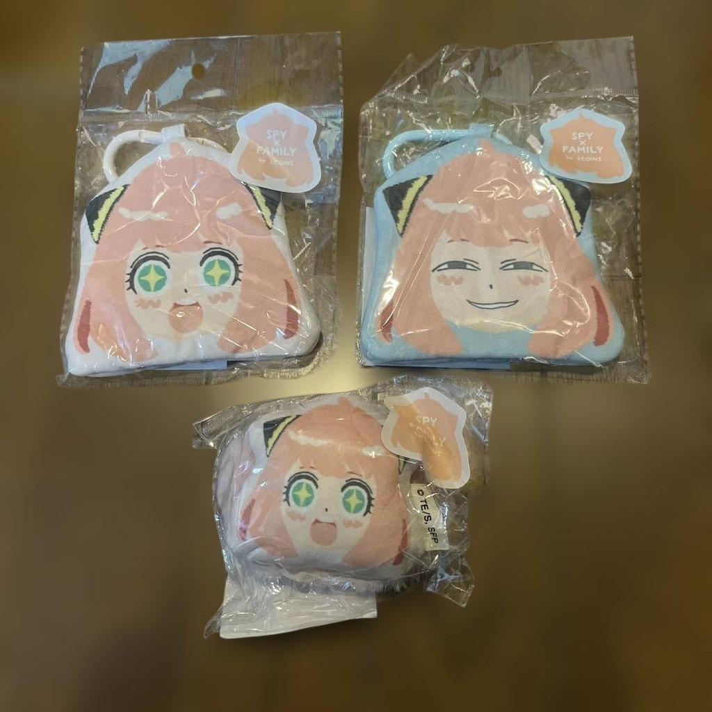 【Direct from Japan】ชุด 3 ชิ้น SPY×FAMILY by3COINS Anya Goods【Japan Exclusive】