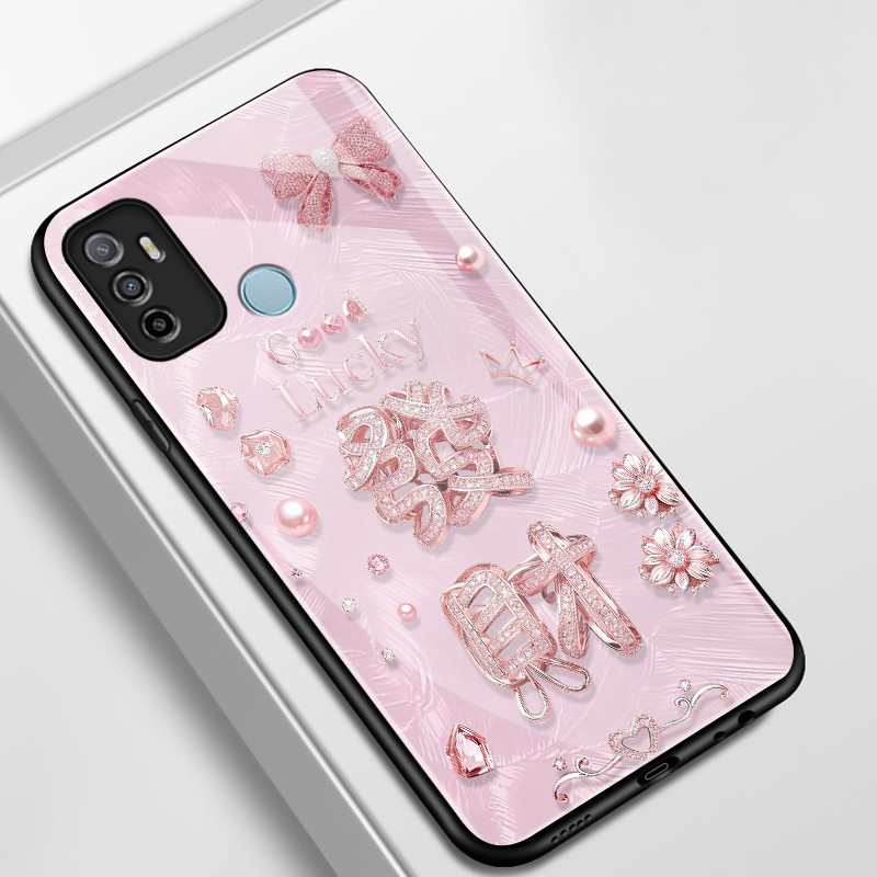 เคสสำหรับ OPPO A53 2020 A33 2020 A32 A53s A11s เคสโทรศัพท์รวยเปลือกแก้วกันกระแทก