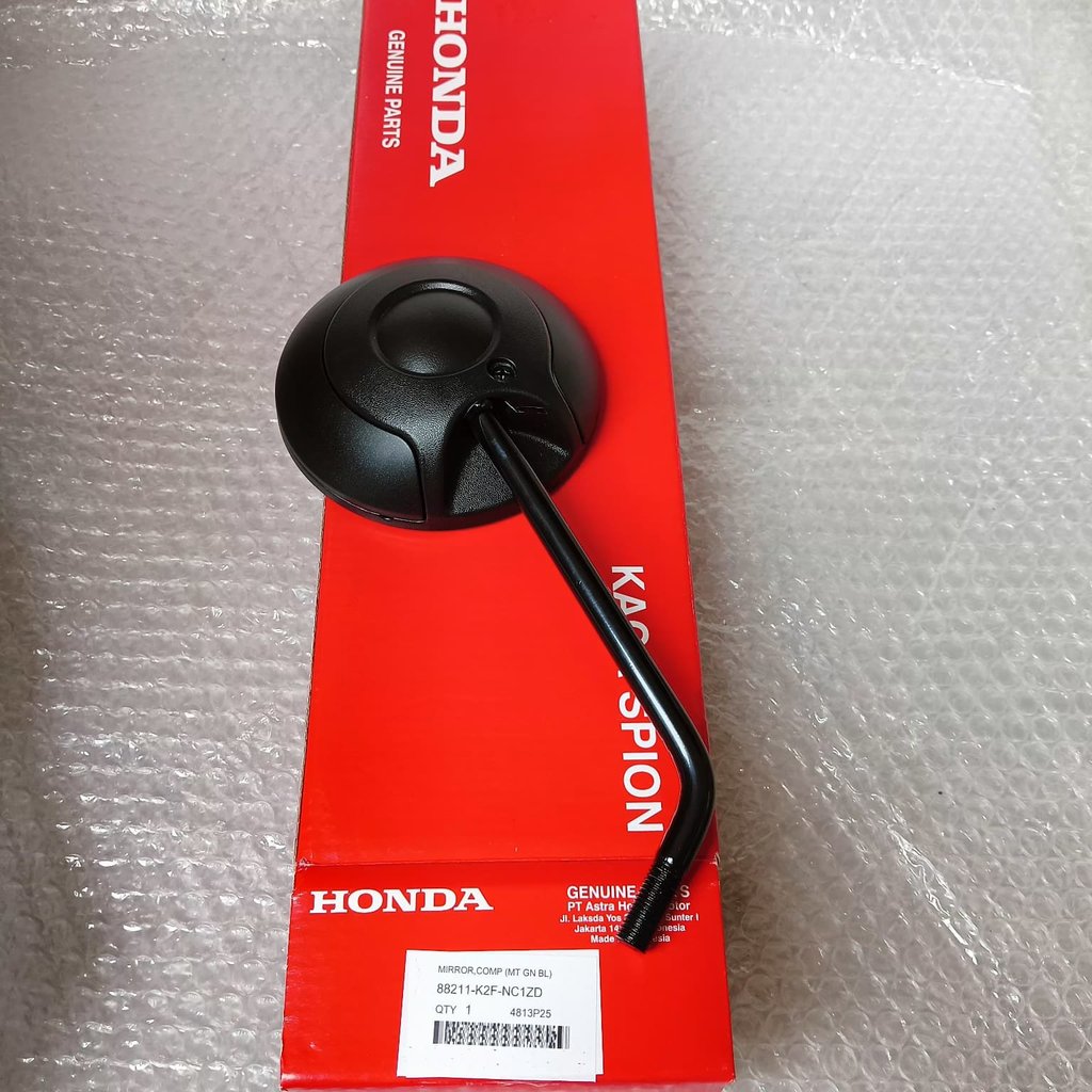 กระจกคอมพ์ Scoopy Fi K2Fp สีดําด้าน AM 88211-K2F-NC1ZD Bz0104