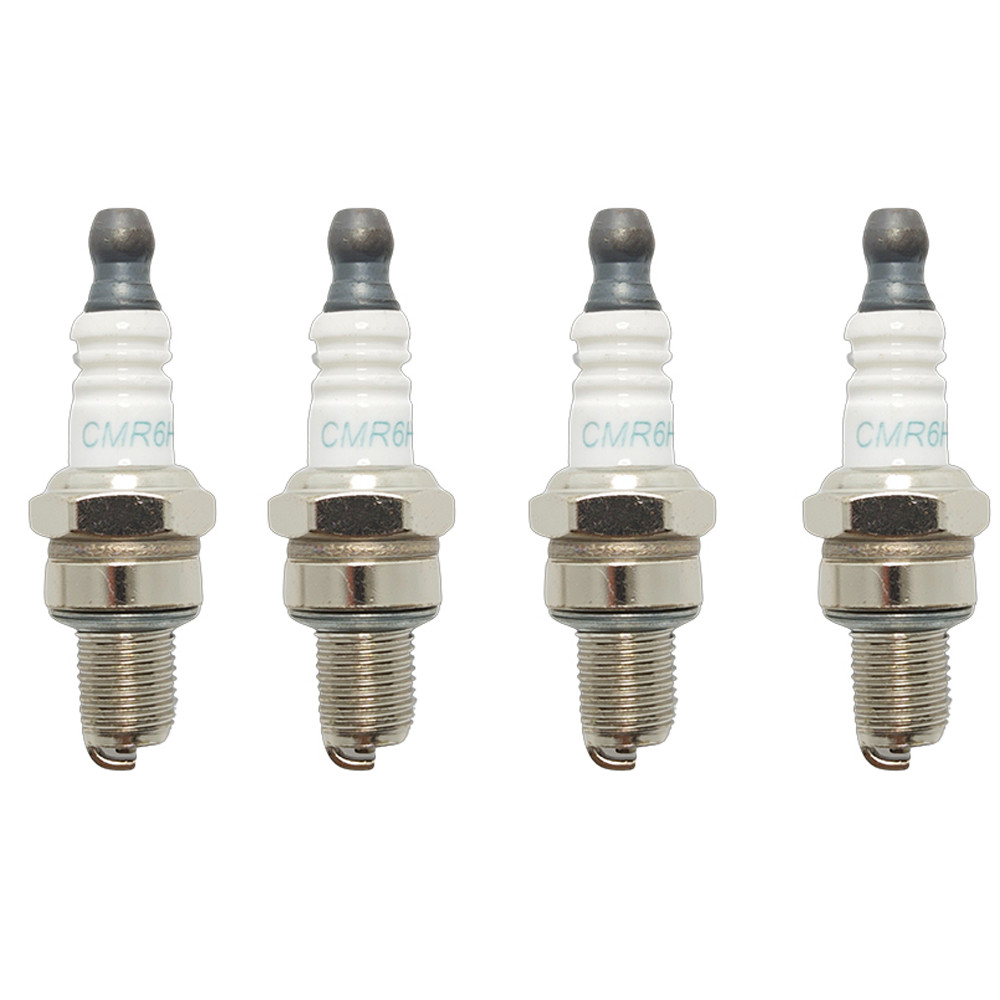 4 ชิ้น/ล็อต Spark Plug CMR6H สําหรับเลื่อยลูกโซ่ MS171 MS181 MS192 MS193 MS201T MS211 MS231 MS241 MS