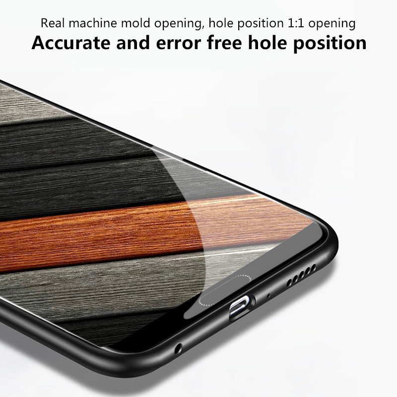 เคสสำหรับ VIVO Y15A Y15S Y15C Y01 เคสโทรศัพท์ไม้เปลือกแก้วกันกระแทก - รูปที่ 7