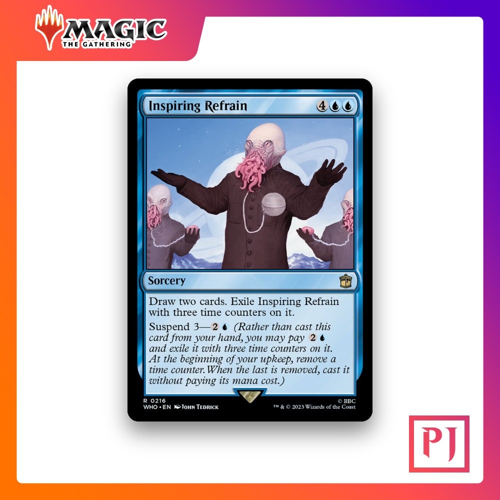 [MTG] Inspiring Refrain (#216) [WHO] [BLUE] [RARE] | Magic the Gathering