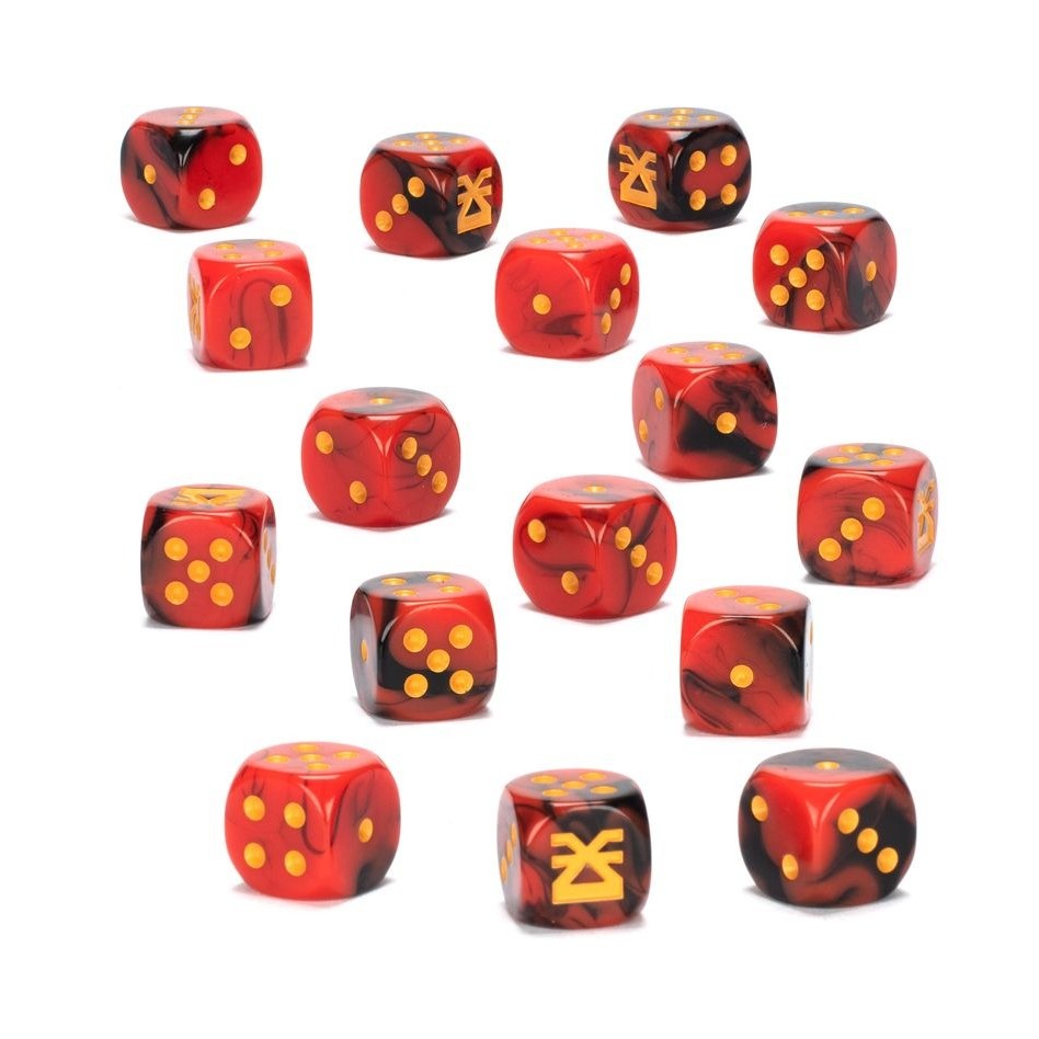 AGE OF SIMR: BLADES OF KHORNE DICE - โมเดล Warhammer