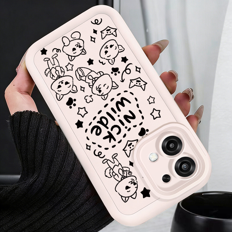 เคสสำหรับ OPPO A6 Pro 4G A6 Pro 5G F31 5G เคสโทรศัพท์แบบใหม่กระต่ายสุนัขจิ้งจอกซิลิโคนซอฟต์เชลล์ครบวงจรกันกระแทก ราคา ถูกที่สุด ดีลบีเคเค แกลเลอรีภาพที่ 3