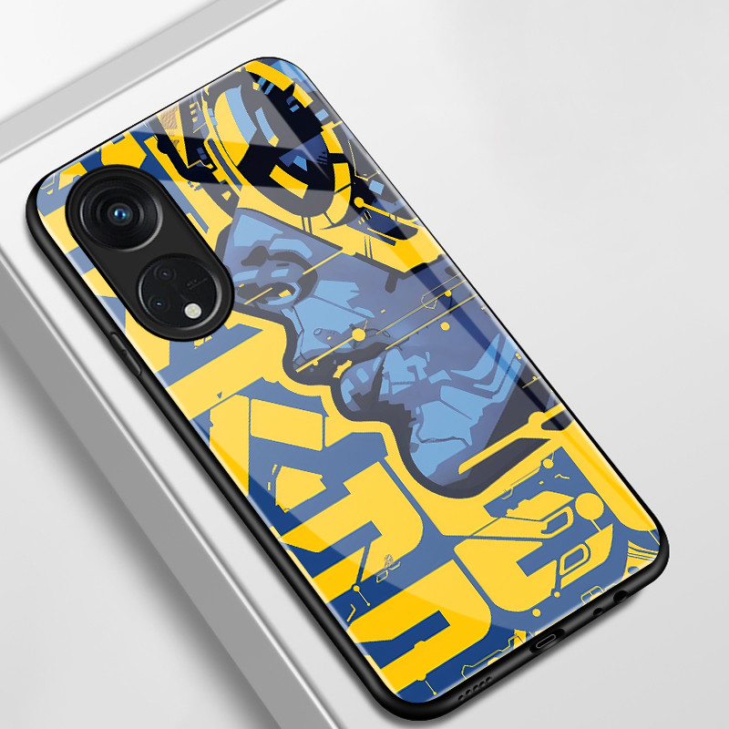 เคสสำหรับ OPPO Reno 8T 5G A1 Pro 5G เคสโทรศัพท์ตัวละครเปลือกแก้วกันกระแทก