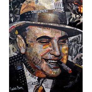 Street Graffiti Albert Einstein ภาพภาพวาดผ้าใบ Modern Wall Art โปสเตอร์พิมพ์ภาพห้องนั่งเล่นตกแต่งบ้า