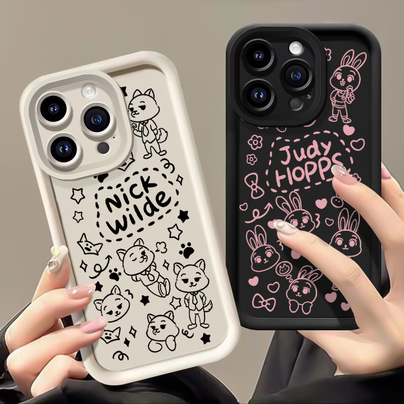 เคสสำหรับ OPPO A6 Pro 4G A6 Pro 5G F31 5G เคสโทรศัพท์แบบใหม่กระต่ายสุนัขจิ้งจอกซิลิโคนซอฟต์เชลล์ครบวงจรกันกระแทก ราคา ถูกที่สุด ดีลบีเคเค แกลเลอรีภาพที่ 4