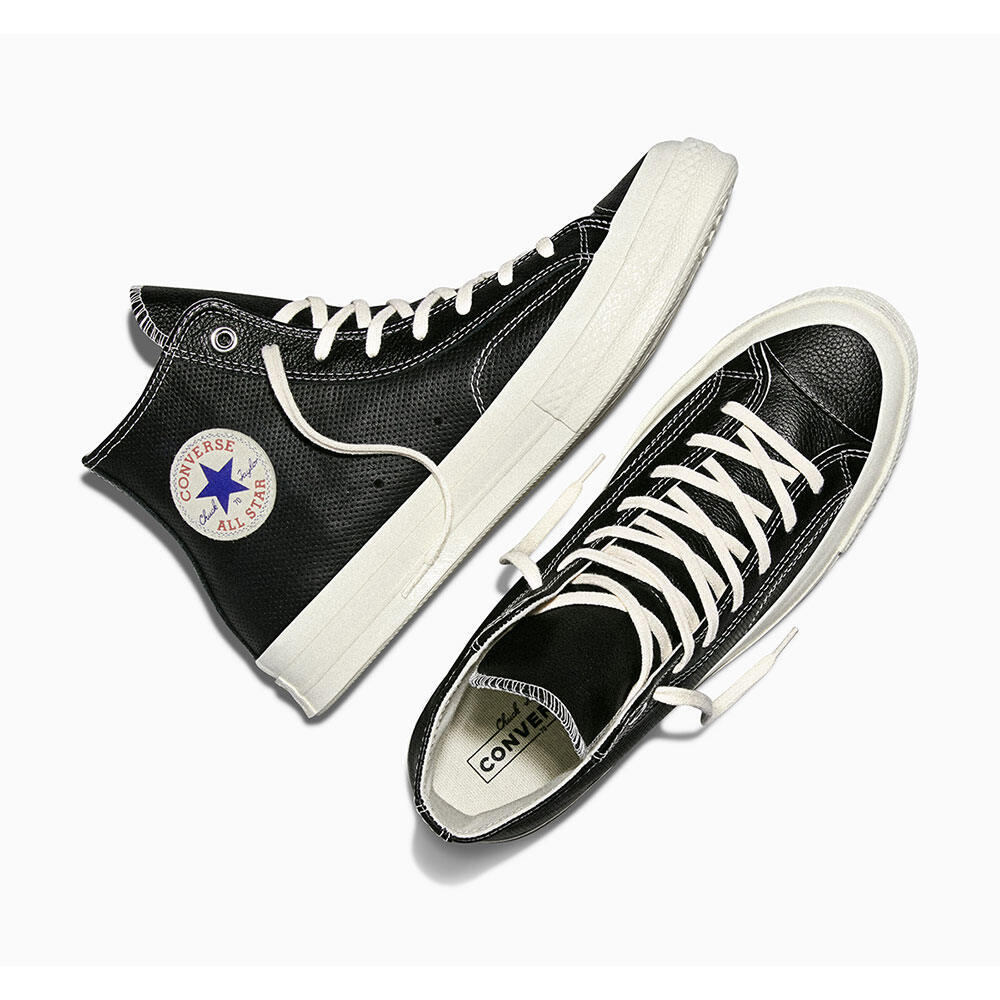 CONVERSE حذاء Chuck 70 Leather Hi — أسود — صورة 3
