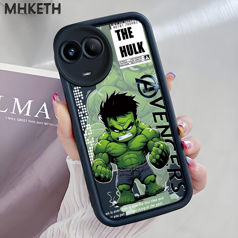 MHKETH เคสสำหรับ Realme 11 4G 11 5G 11X 5G C67 5G V50s 5G Narzo 60X 5G เคสโทรศัพท์ออกแบบการ์ตูนยอดนิยมรุ่น Q