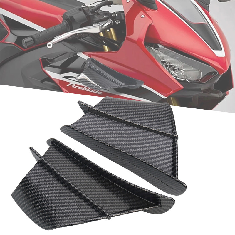 สําหรับ HONDA CB650R CBR650R CBR500R CBR250RR CB500C CB500F CB650F CBR650F Aerodynamic Wing Kit Univ