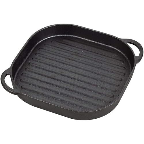 Pearl Metal Steak plate Wave 24 24cm Cast iron grill Sprouts HB-4623