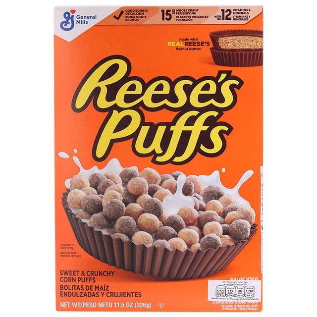 🌴 เจเนอรัลมิลส์รีสพัฟฟ์ 326กรัม 💐 General Mills Reeses Puffs 326g. 🍁 ซีเรียล 🌷 Cereal