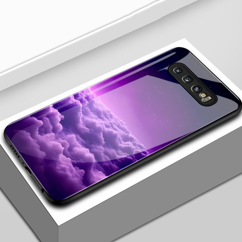 เคสสำหรับ Samsung S10 4G S10 Plus S10 Lite S20 FE S20 Pro S20 Ultra เคสโทรศัพท์ทิวทัศน์ที่สวยงามเปลือกแก้วกันกระแทก