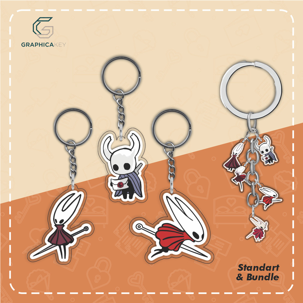 GUNGAN HOLLOW KNIGHT / SILKSONG พวงกุญแจอะคริลิค
