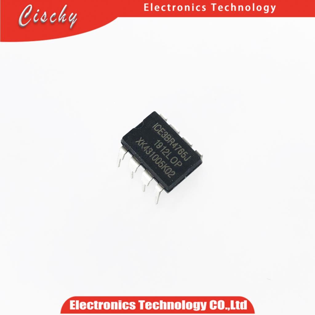 10 ชิ้น/ล็อต 3BR4765J ICE3BR4765J ICE3BR4765JZ DIP8 เดิมในสต็อก