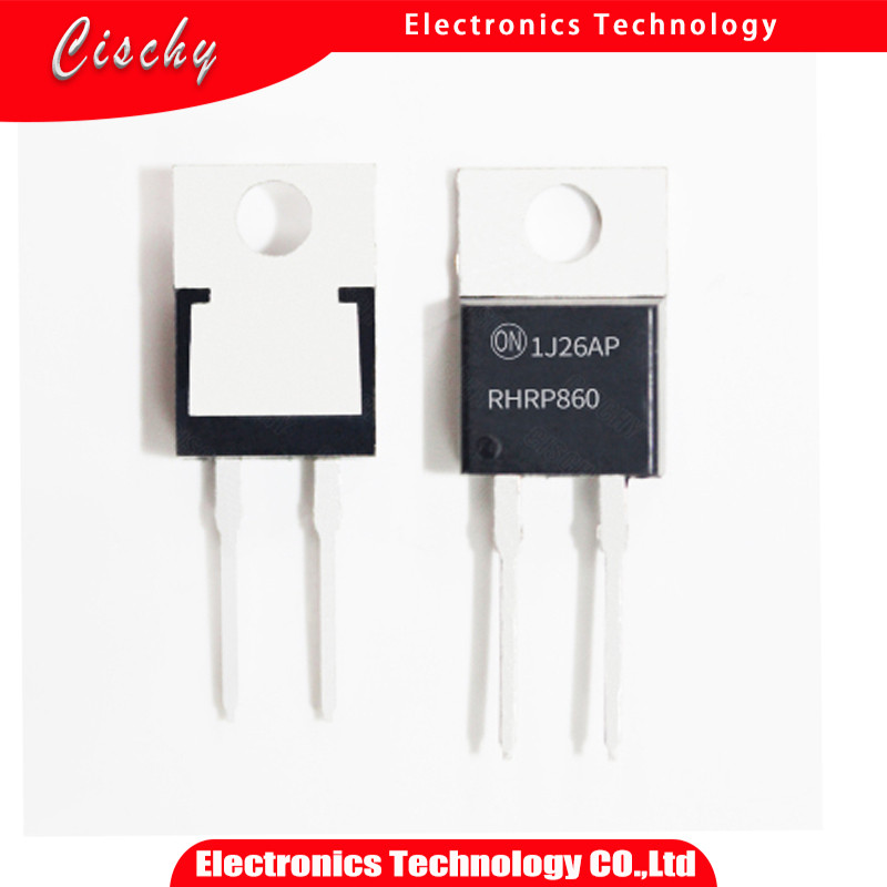10PCS RHRP3060 TO220 2 fast recovery ไดโอด 220 600V 30A RURP860 RURP1560 RHRP8120 RURP15120 RHRP3012
