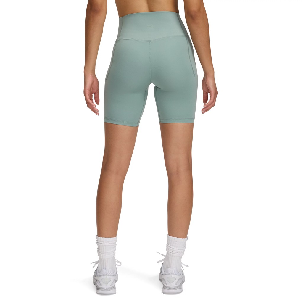 Under Armour กางเกงปั่นจักรยานขาสั้น 7 นิ้วสำหรับผู้หญิง UA Meridian ราคา ถูกที่สุด ดีลบีเคเค แกลเลอรีภาพที่ 3