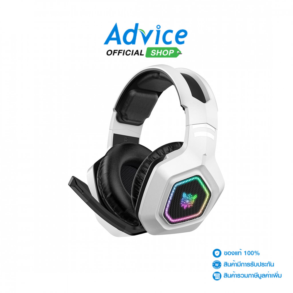 ONIKUMA HEADSET WIRELESS KUMONG B100 WHITE (BLUETOOTH) - A0177135