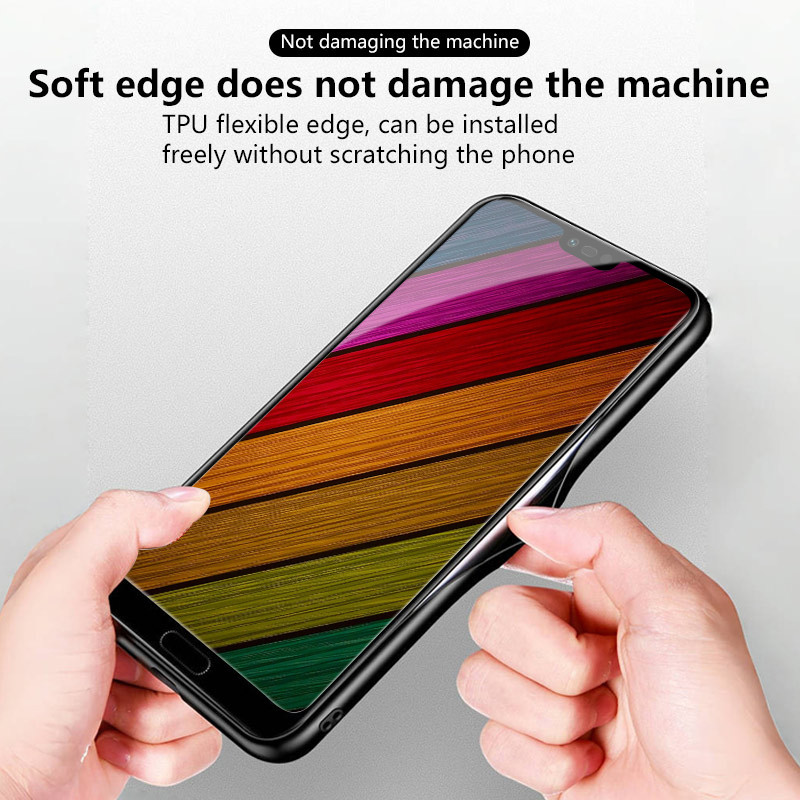 เคสสำหรับ VIVO Y15A Y15S Y15C Y01 เคสโทรศัพท์ไม้เปลือกแก้วกันกระแทก - รูปที่ 6