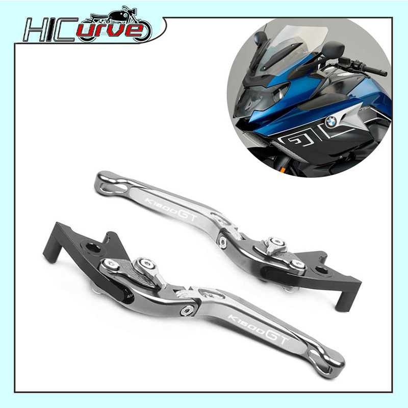 สําหรับ BMW K1600GT K1600 GT K 1600GT 2011-2016 อุปกรณ์เสริมรถจักรยานยนต์พับขยายได้คลัทช์เบรคโลโก้ K