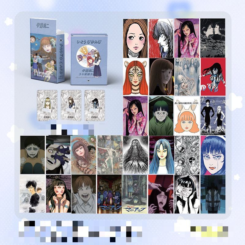 [TS] JUNJI ITO UZUMAKI 50 HOLOGRAM PHOTOCARD LOMO CARD PHOTO CARD การ์ด LOMOCARD ANIME PHOTOCARD WIB