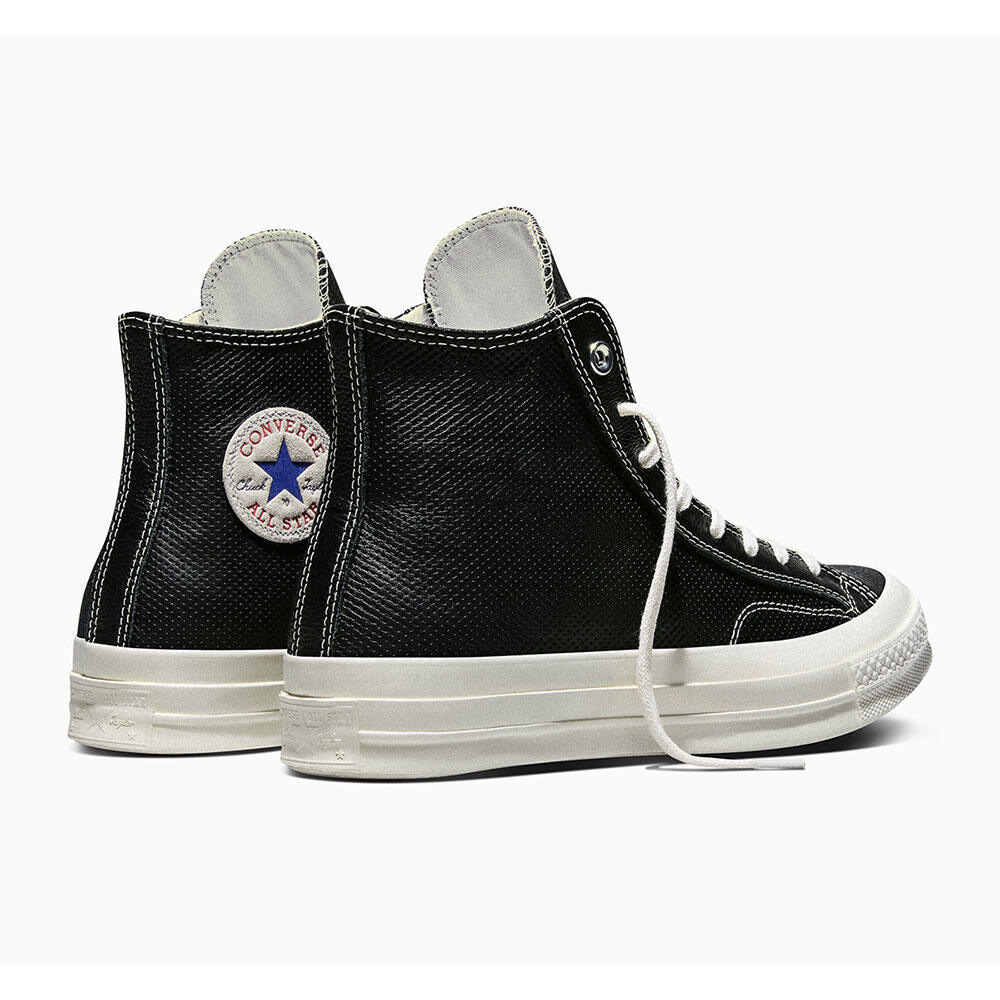 CONVERSE حذاء Chuck 70 Leather Hi — أسود — صورة 4