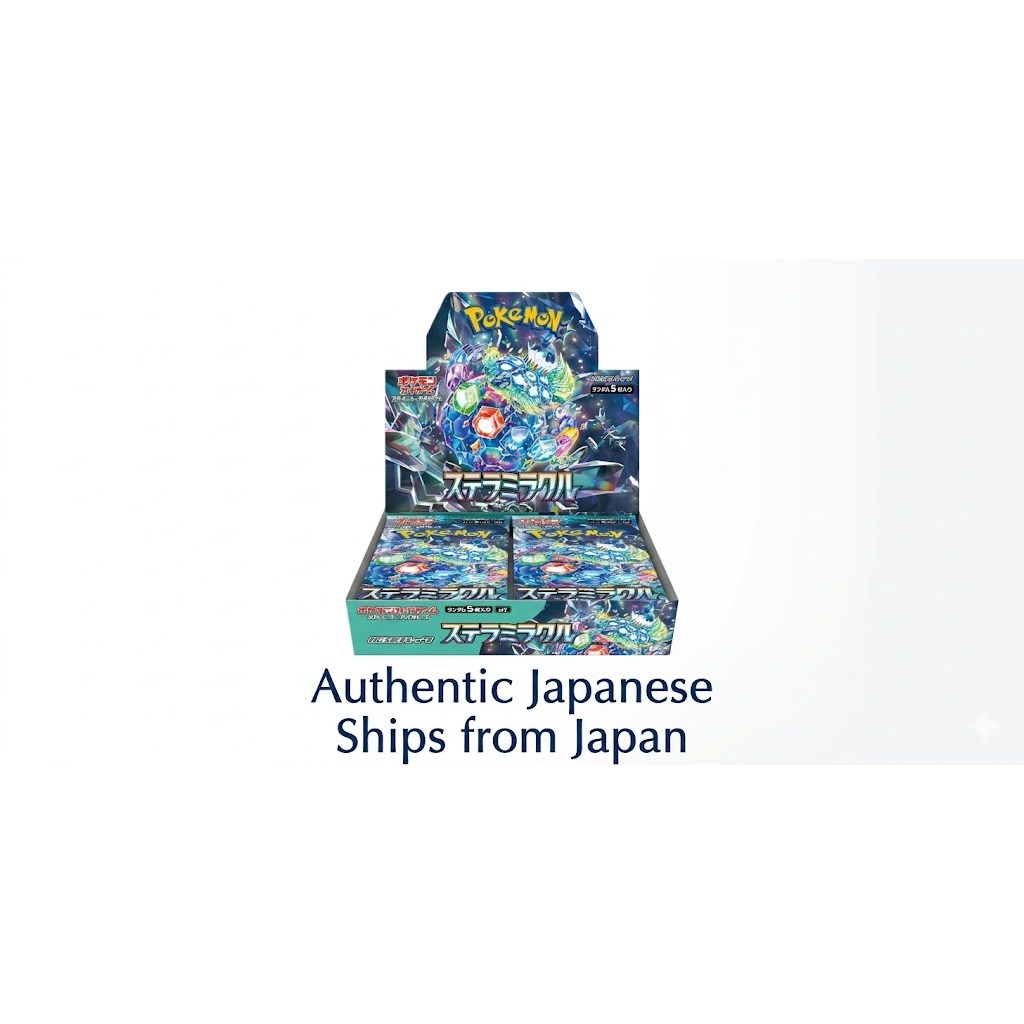 Pokemon Card Booster Box ステラミラクル - Direct Ship from Japan