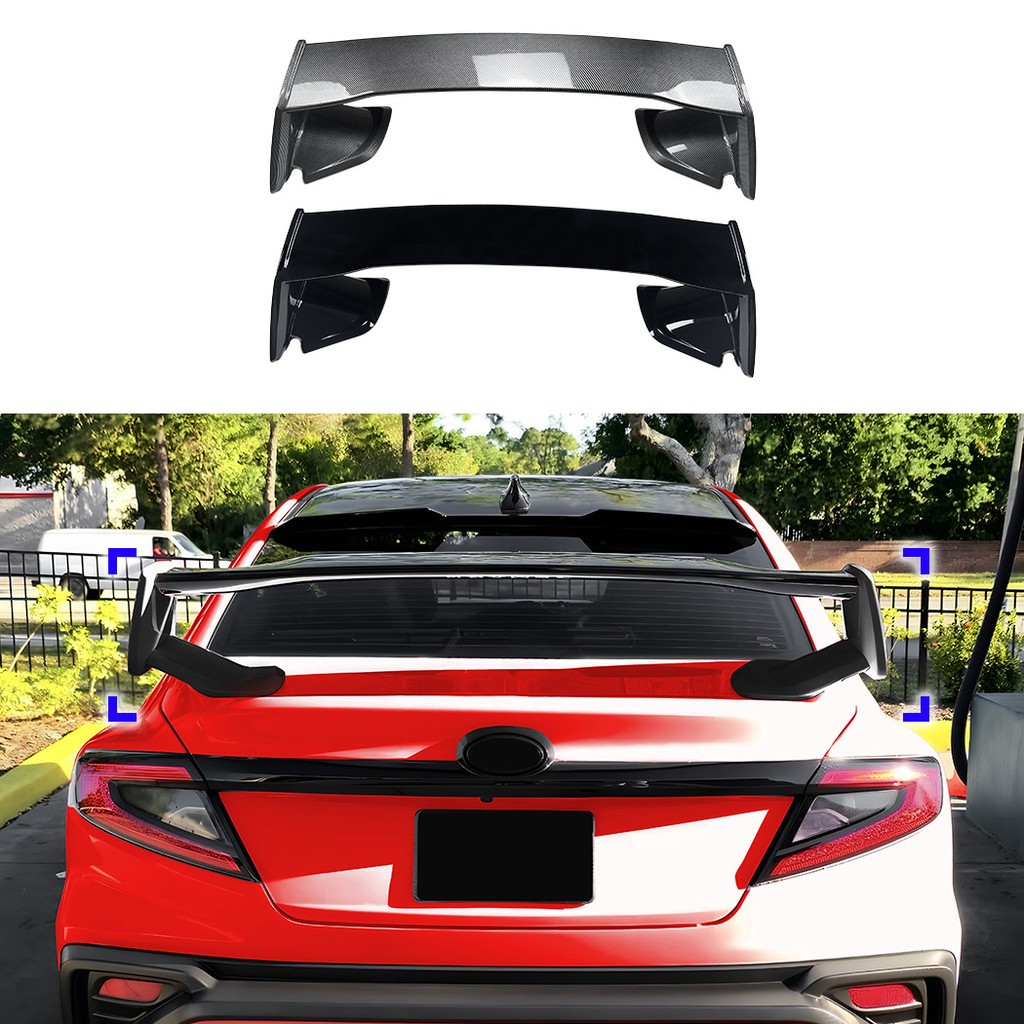 เหมาะสําหรับ Subaru Sabaru Sabaru WRX STI VB 2022 + การปรับเปลี่ยนภายนอกสปอยเลอร์หางขนาดใหญ่