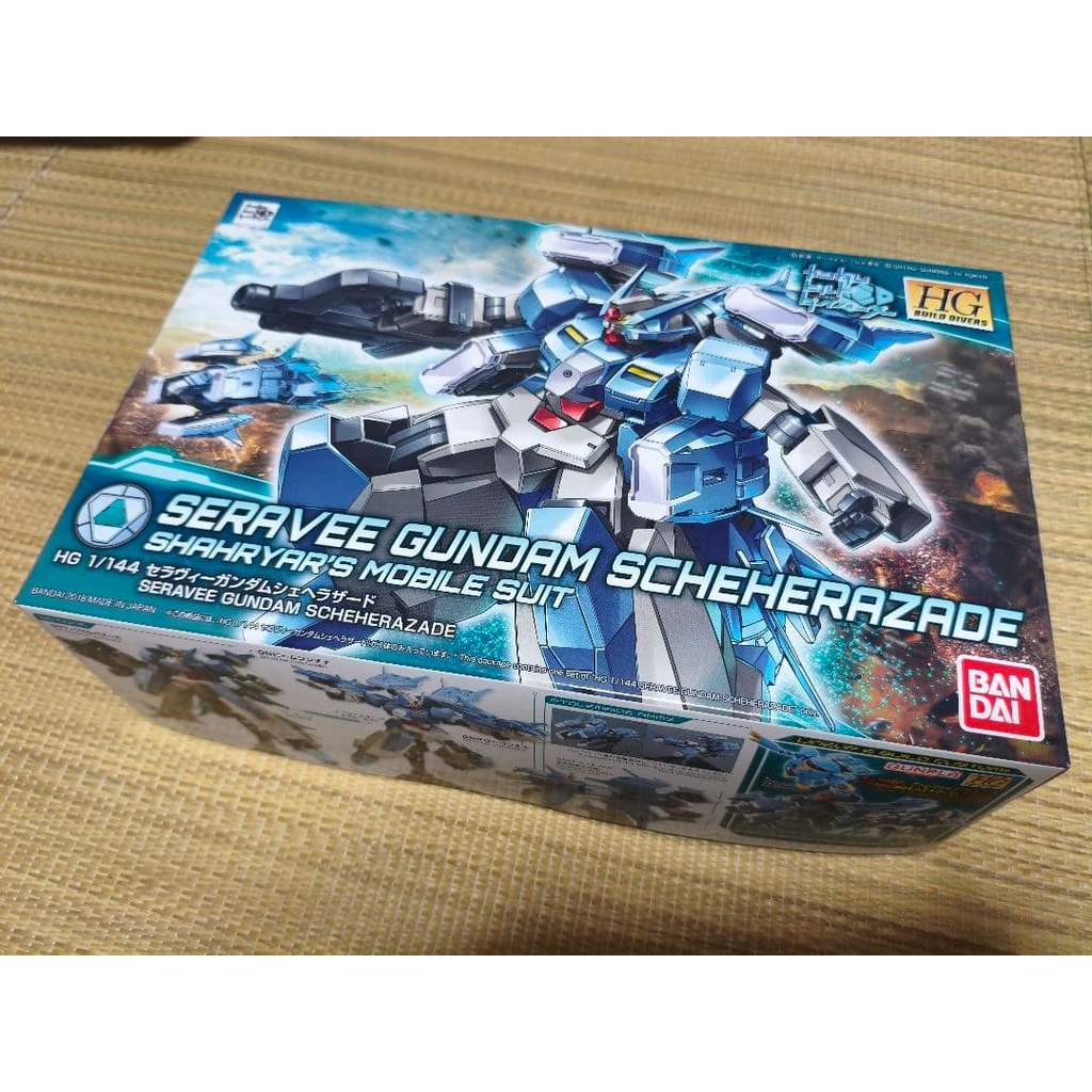 【Direct from Japan】1/144 HGBD Seravee Gundam Scheherazade【Japan Exclusive】