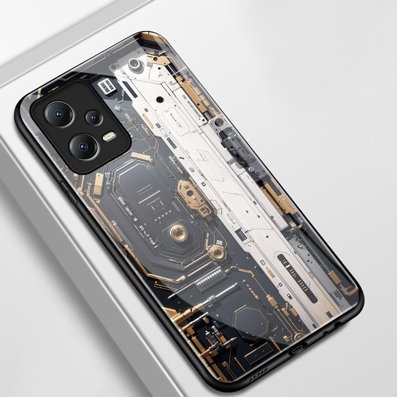 เคสสำหรับ Xiaomi Redmi Note 12 5G 12 Pro Note 13 5G 13 Pro POCO X5 เคสโทรศัพท์สร้างสรรค์เปลือกแก้วกันกระแทก