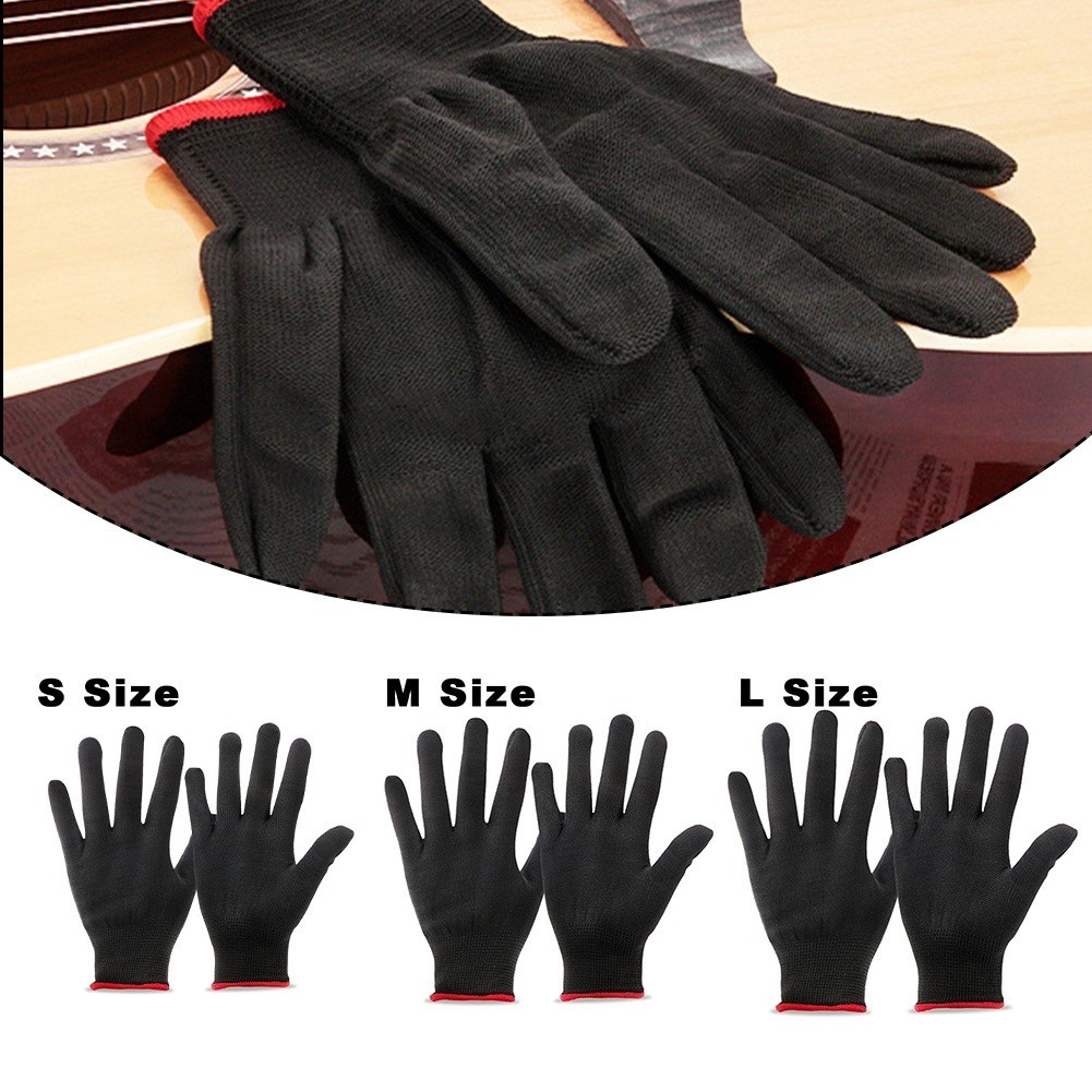 SWHOME_th Anti-Pain Finger มือซ้ายถุงมือกีตาร์ถุงมือเบสฝึกเริ่มต้นนักดนตรี