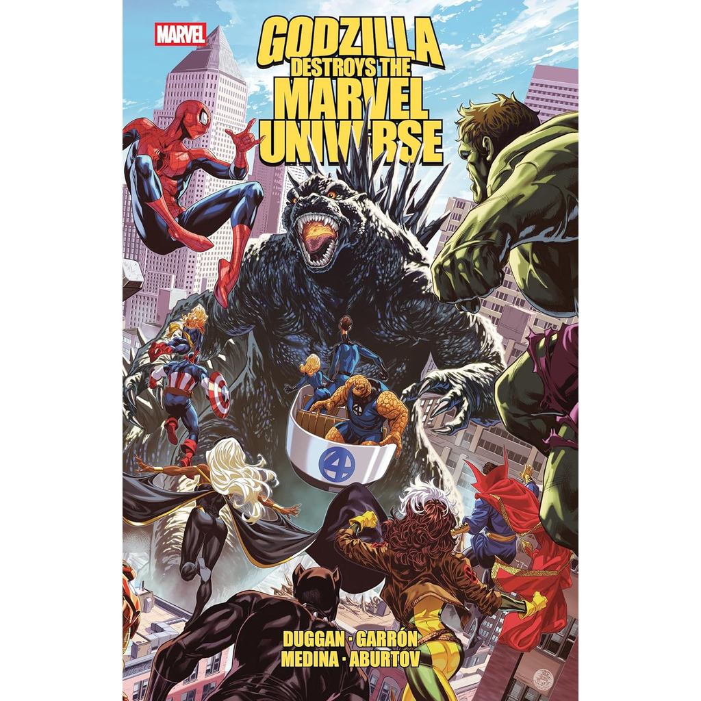 Chulabook|c321|หนังสือ|GODZILLA DESTROYS THE MARVEL UNIVERSE