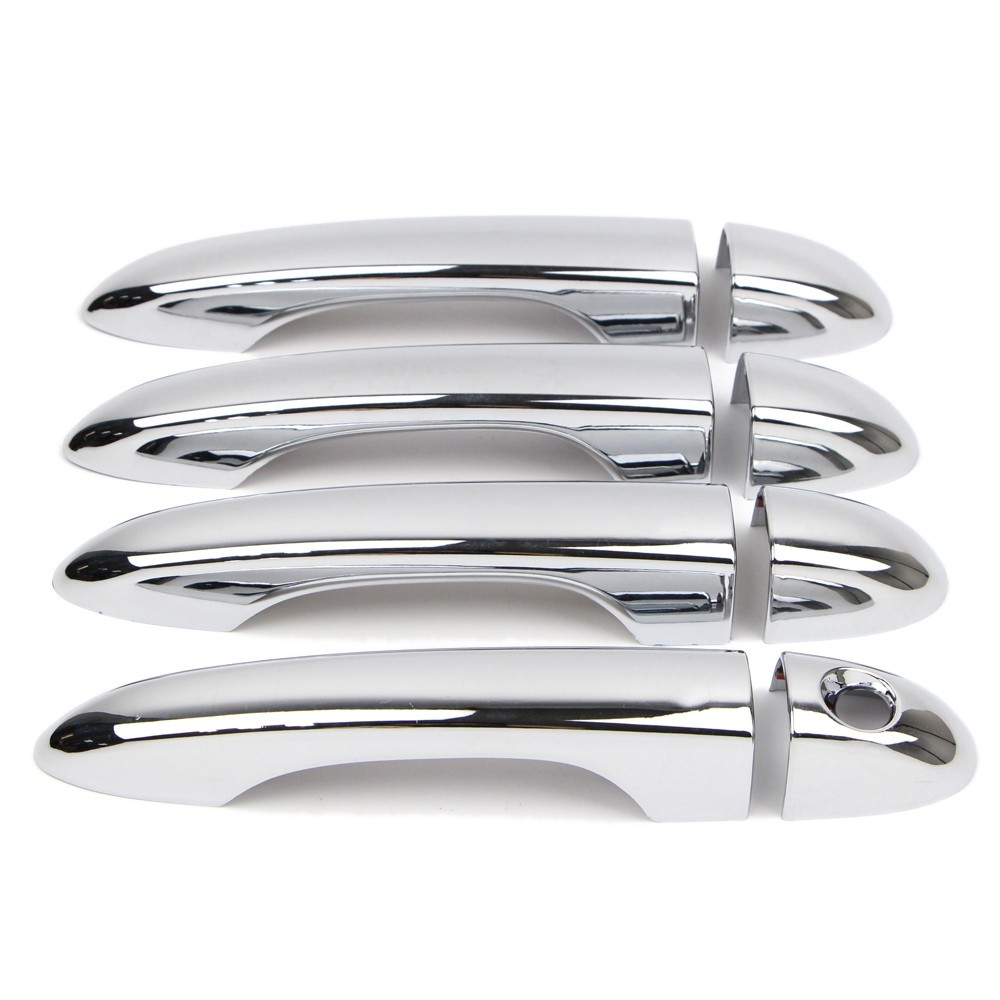 สําหรับ 2014-2022 Jeep Cherokee 2018-2025 Jeep เข็มทิศรถฝาครอบ ABS Chrome Molded Trim