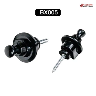 Hebikuo BX001 , BX002 , BX004 , BX005 หมุดสายสะพาย Hebikuo Guitar Strap Locks Button - เต่าแดง