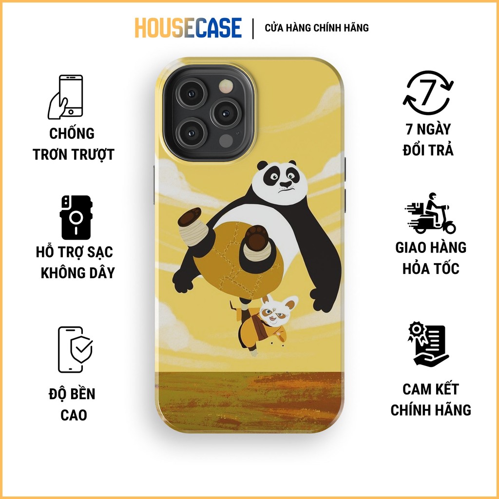 KUNG FU PANDA เคสไอโฟน TPU แข็งตลก