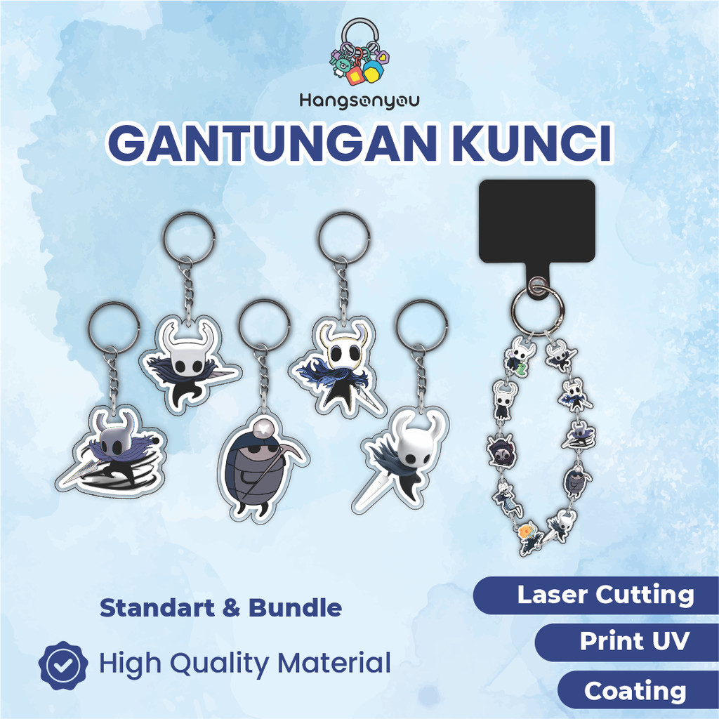 GUNGAN HOLLOW KNIGHT พวงกุญแจอะคริลิค