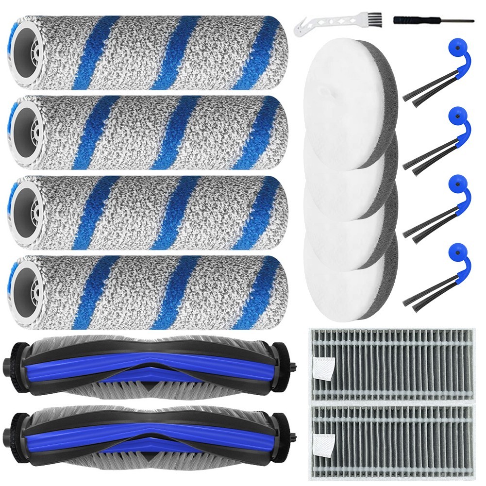 [ใหม่] สําหรับ Ecovacs สําหรับ Deebot X11 OmniCyclone Accessories Kit - 20 เครื่องมือทําความสะอาด