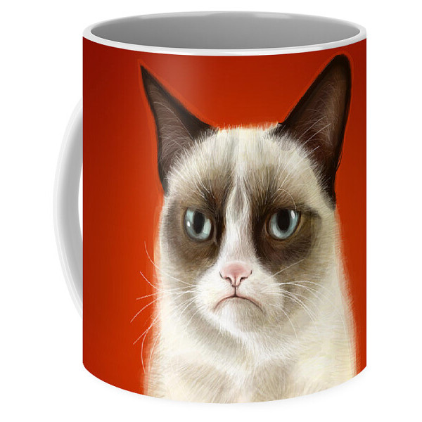 แก้วกาแฟ Grumpy Cat*