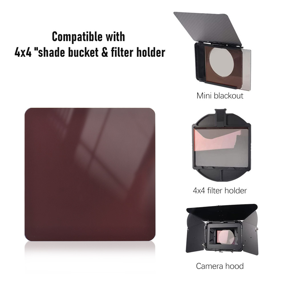 ND64 (1.8) ตัวกรองเลนส์ 44in ND ตัวกรองแก้วออปติคอลกันน้ํากันรอยขีดข่วนพร้อมเคลือบหลายชั้น PPC1