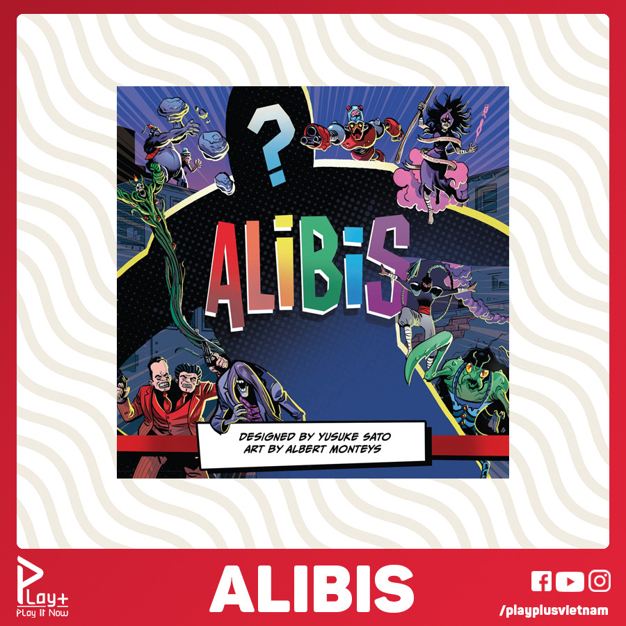 [ของแท้] เกมกระดาน Alibis