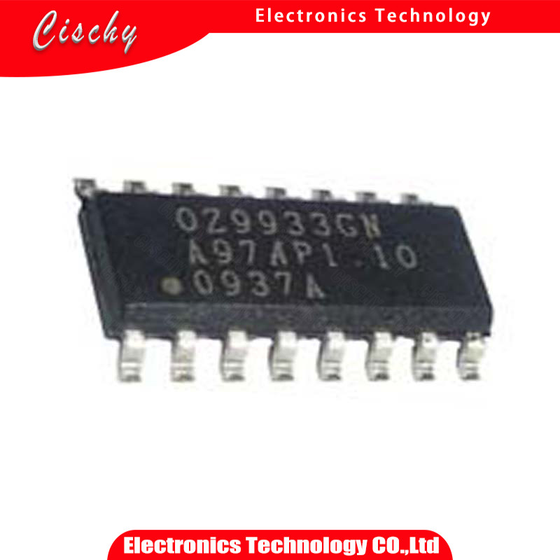 1 ชิ้น OZ9933GN OZ9933 ทั้งสองด้านของชิปเมนบอร์ดเท้าวงจรรวม