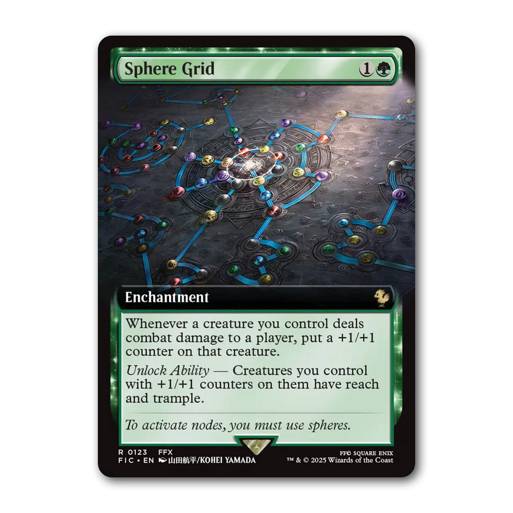 [MTG] Sphere Grid [FIC] [Green] [Rare] [Normal] [ENG] [2025] (Magic: The Gathering)