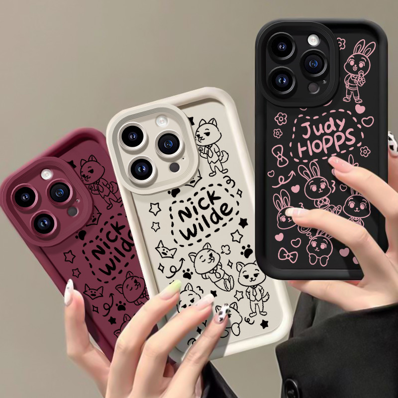 เคสสำหรับ OPPO A6 Pro 4G A6 Pro 5G F31 5G เคสโทรศัพท์แบบใหม่กระต่ายสุนัขจิ้งจอกซิลิโคนซอฟต์เชลล์ครบวงจรกันกระแทก ราคา ถูกที่สุด ดีลบีเคเค แกลเลอรีภาพที่ 6