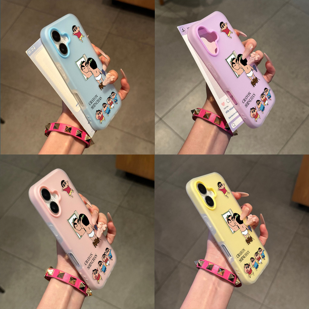 HP [Infinite Case] Cute Item Crayon Shinchan Casing Infinix Note 60 Pro Smart 20 10 Hot 60 Pro Plus 