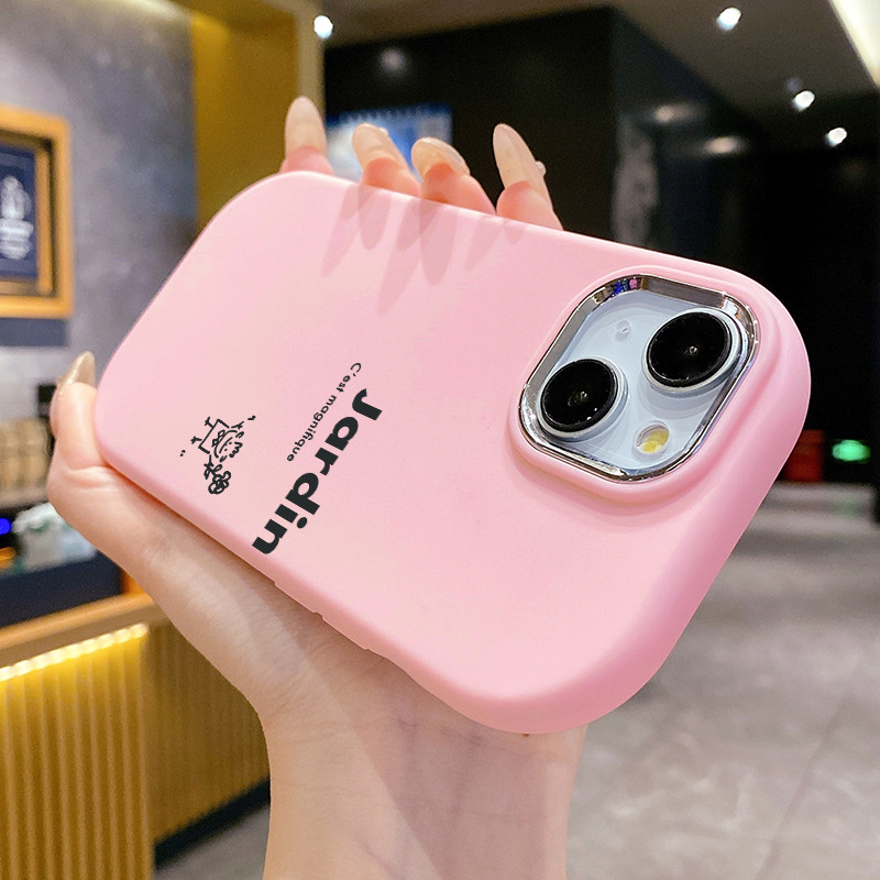 เคสสำหรับ Realme C53 C51 C51s Narzo N53 Note 50 เคสโทรศัพท์รอยยิ้มสวนร่มกันกระแทกกลมและอ้วน - รูปที่ 6
